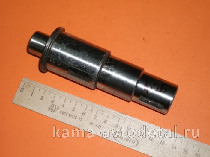 вал шестерни привода ТНВД ЕВРО-2 голый 740.11-1029154 (короткий L=125мм,D26) 740.11-1029154 вал шестерни привода ТНВД ЕВРО-2 голый 740.11-1029154 (короткий L=125мм,D26) 740.11-1029154