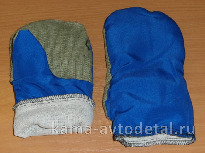 перчатки "РУКАВИЦЫ" с брезентом УТЕПЛЕННЫЕ 