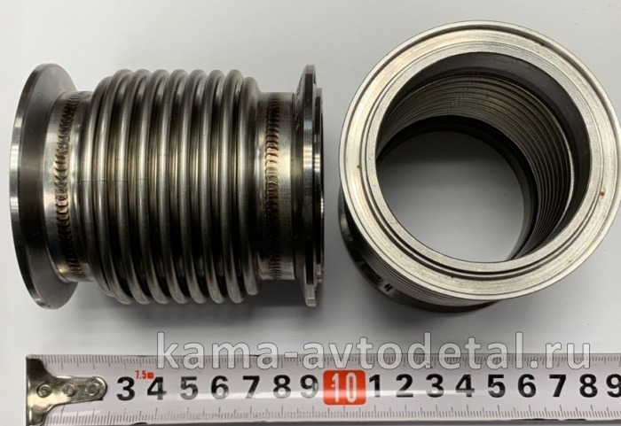 металлорукав турбо ЕВРО-4 на "ХОМУТАХ" г. УФА (740.70-1118276/000.4859.211.000) L=84/D=54.4 740.70-1118276