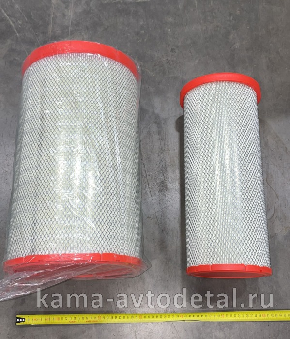 Shaanxi/Shacman элемент Воздуш. "ИМПОРТ" К3152/К3052(DZ9112190328) основной+вставка РЕЗИН. DZ9112190328Э