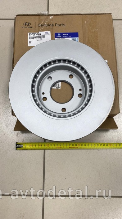 HYUNDAI/KIA диск тормозной передний 517122Y000 517122Y000