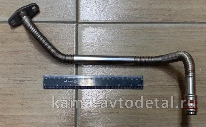 трубка ТКР КАММИНС слива масла 3287573 (3287574, 4992206, 5293677, 5297421) 6ISBe, ISDe 3287573