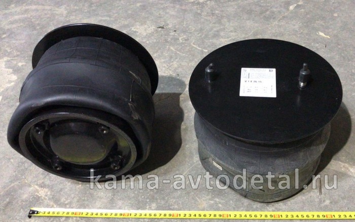 пневмоподушка со стаканом (металл) V1E26-15 Vibracoustic V1E26-15