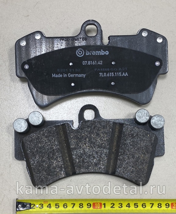 VAG колодки тормозные перед. VW 7L0698151R 7L0698151R