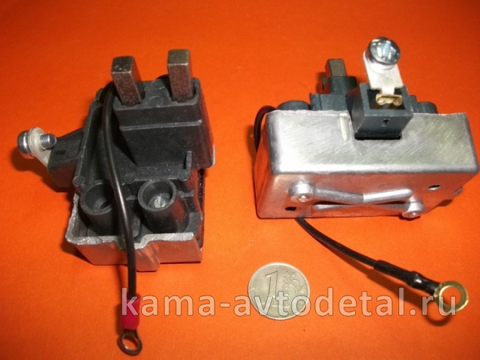 щеткодержатель генератора "МАЗ" 1312-377108 (квадратн, алюм,.на генер:1312,1302,1322,1332) Я-120М12 1312-377108