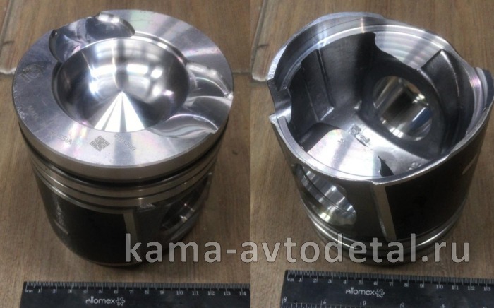 поршень ЕВРО 740.51 (10гр) "низкий" h=113мм (двс с Ходом Поршня 130мм, мех.ТНВД) ("КМЗ" Наб.Челны) 740.51-1004015-10