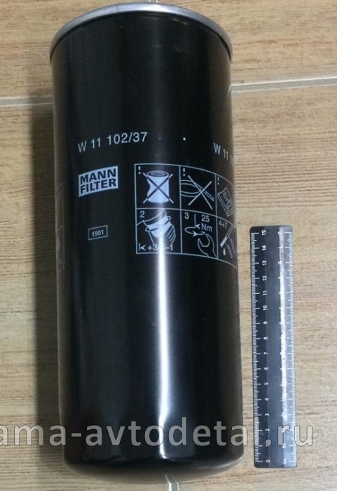 элемент Масл "MANN" W11102/37 W11102/37
