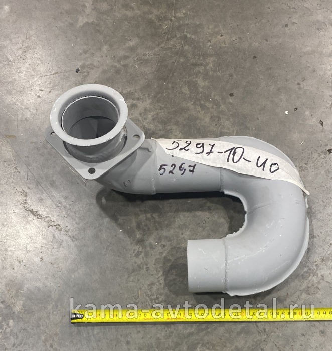 труба приемная НЕФАЗ (от глушителя до металлорукава) "Эконом" 5297-1203010-40 5297-1203010-40 труба приемная НЕФАЗ (от глушителя до металлорукава) "Эконом" 5297-1203010-40 5297-1203010-40