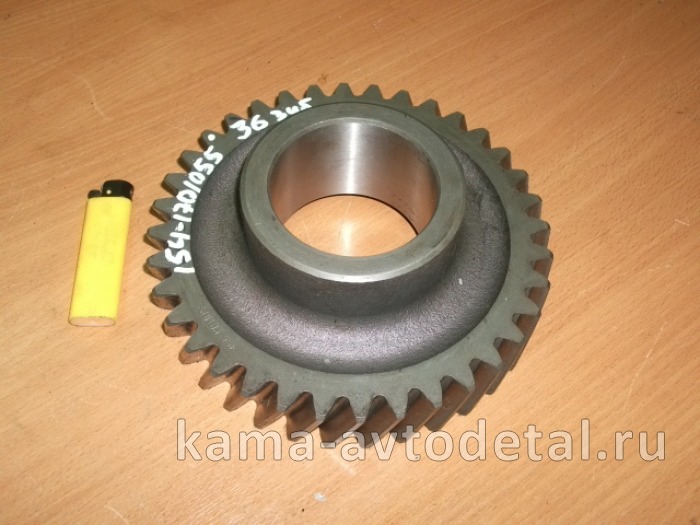 шестерня КПП пром.вала 4-й передачи 154.1701055 (36з., без шпонки)* 154.1701055