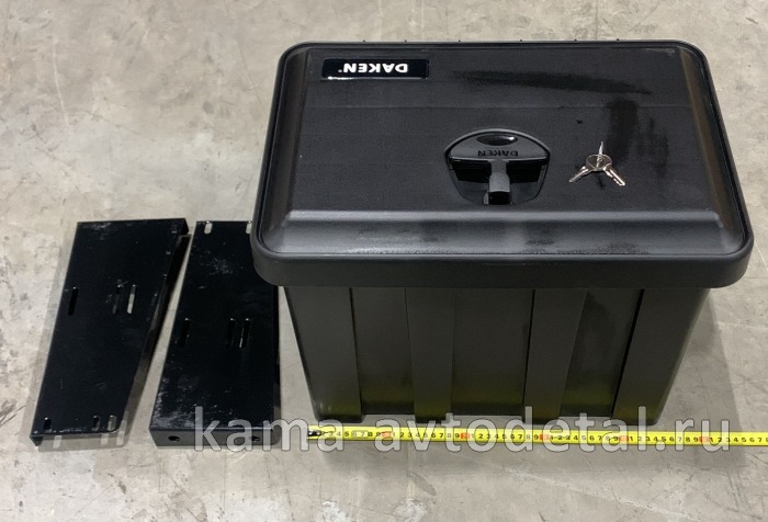 ящик инструметальный (пластмассовый) 500х400х350 (горизонтальное крепление) Just500 DAKEN 88412