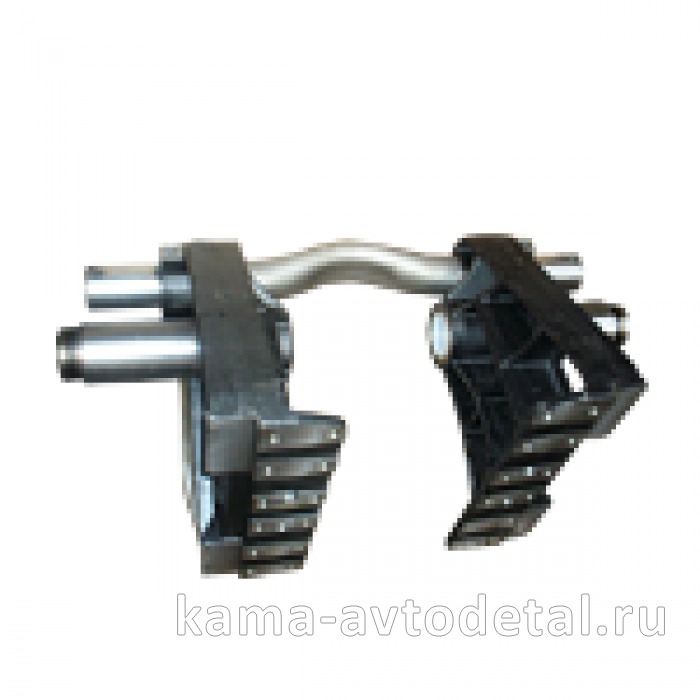ось балансира 6520-2918050 с кронштейнами в сборе (ПАО КАМАЗ)* 6520-2918050