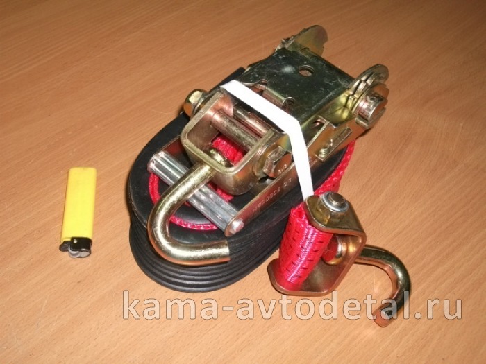 стяжка груза "автовоз" (с резиновой накладкой) 