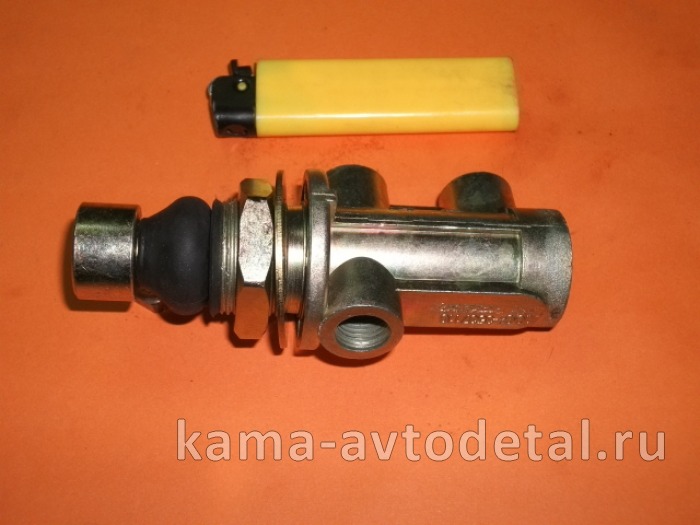 кнопка воздушная (3 вывода) горного тормоза КИТАЙ (кран аварийного растормаживания) 100.3537110-01 100.3537110-01