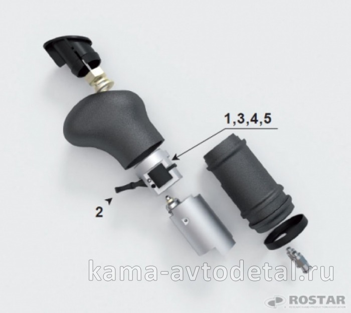 р/к ручки переключения КПП "РОСТАР-ZF" (вверх/низ) 04102-413 РК (413-1772021++) 04102-413 РК