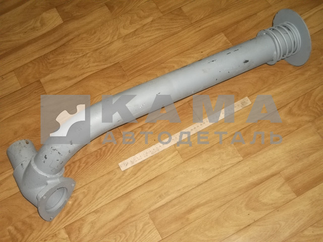 труба глушителя обогрева кузова самосвала 5511-1203048 (с пружиной)*