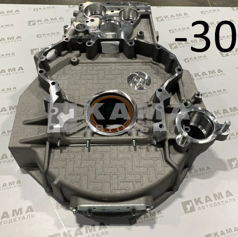 картер маховика ЕВРО-4 740.70-1002310-30 (алюминий) ЕВРО-4 под 1 ТКР*