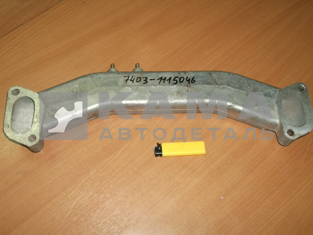 патрубок впускн.колекторов соединительный 7403.1115046(48) (алюм.)*
